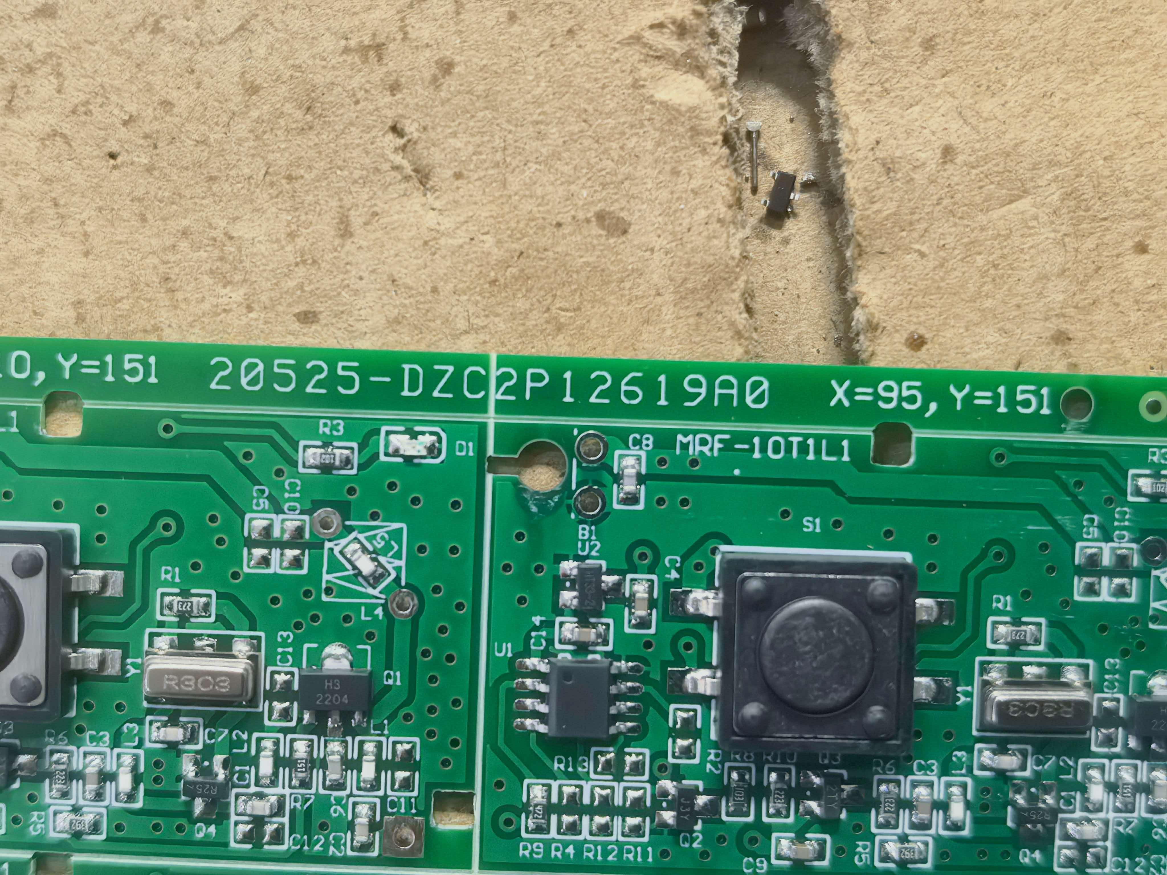 PCB Core Chip Close-up